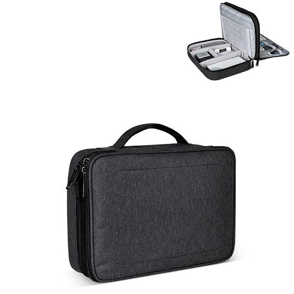 Cable Storage Bag Electronic Organizer